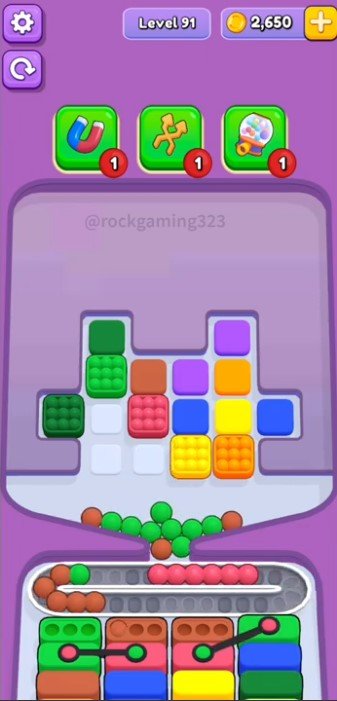 Marble Sort Level 91