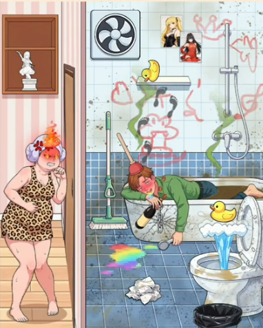 Brain Puzzle 2 Crazy Mind Clean Bathroom