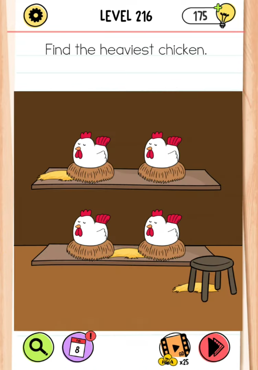 Brain Test All Star Level 216