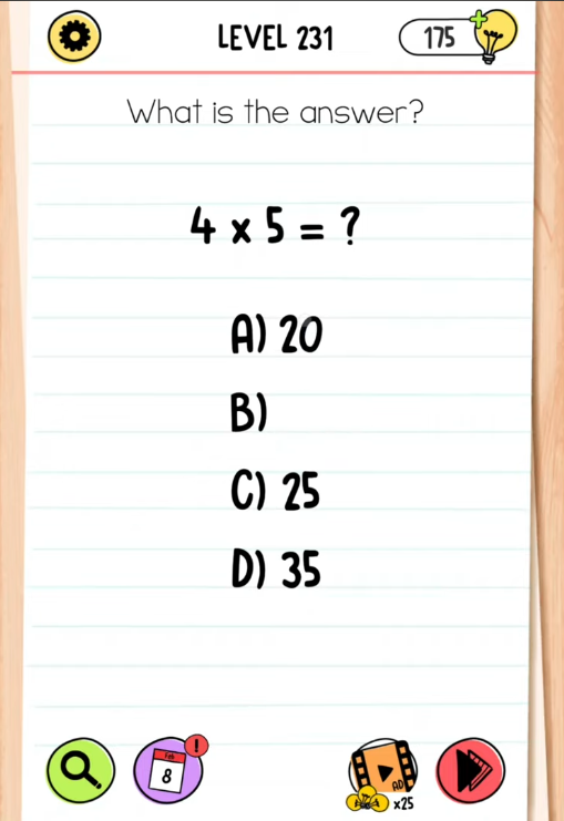Brain Test All Star Level 231