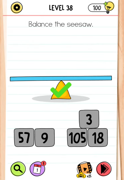 Brain Test All Star Level 38
