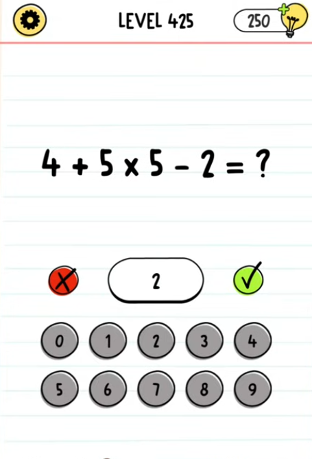 Brain Test All Star Level 425