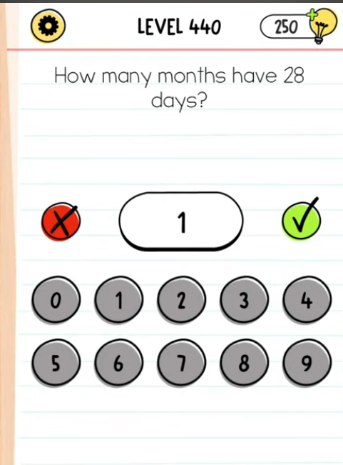 Brain Test All Star Level 440