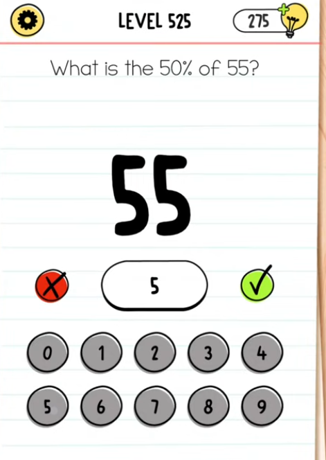 Brain Test All Star Level 525