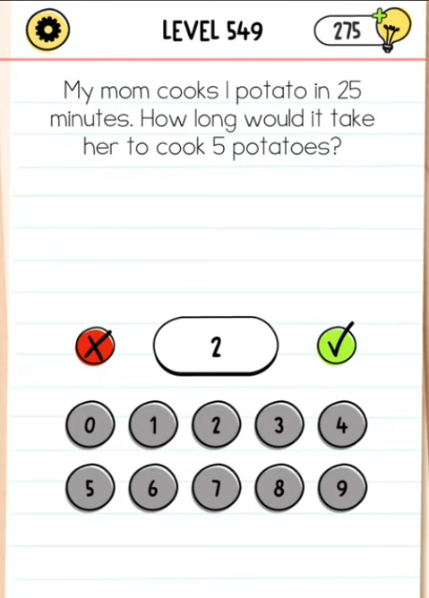 Brain Test All Star Level 549