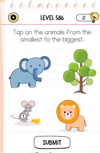Brain Test All Star Level 586