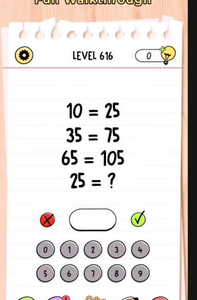 Brain Test All Star Level 616