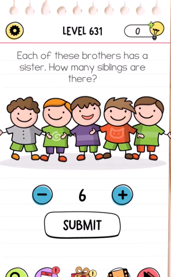 Brain Test All Star Level 631