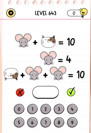 Brain Test All Star Level 643