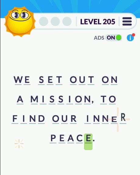 Cryptogram Tripledot Level 205