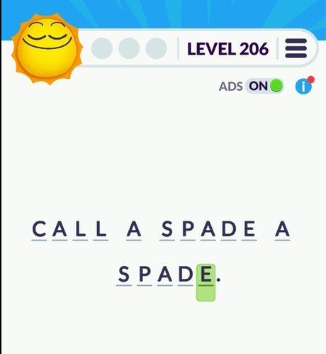 Cryptogram Tripledot Level 206
