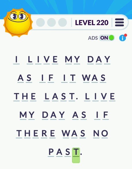 Cryptogram Tripledot Level 220