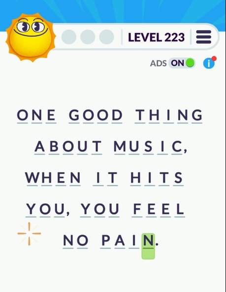 Cryptogram Tripledot Level 223