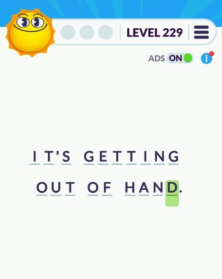 Cryptogram Tripledot Level 229