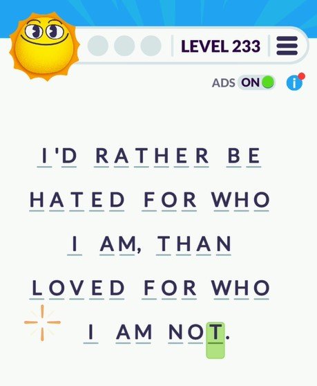 Cryptogram Tripledot Level 233