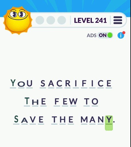 Cryptogram Tripledot Level 241