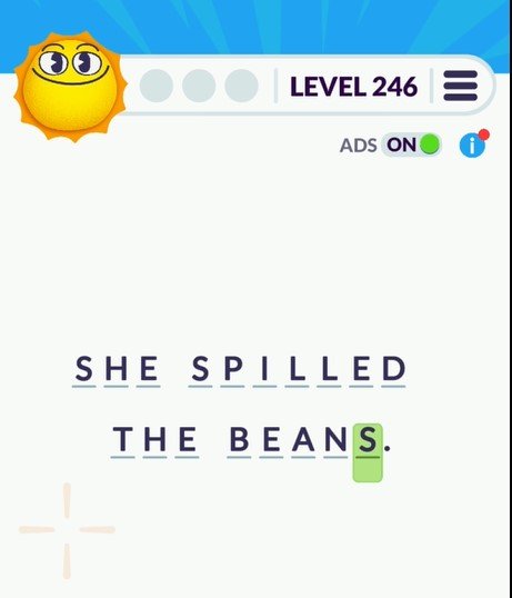 Cryptogram Tripledot Level 246