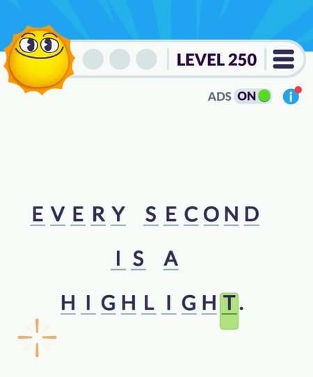 Cryptogram Tripledot Level 250