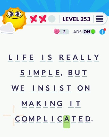 Cryptogram Tripledot Level 253