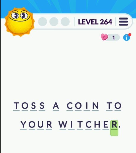 Cryptogram Tripledot Level 264