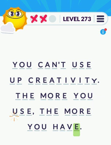 Cryptogram Tripledot Level 273