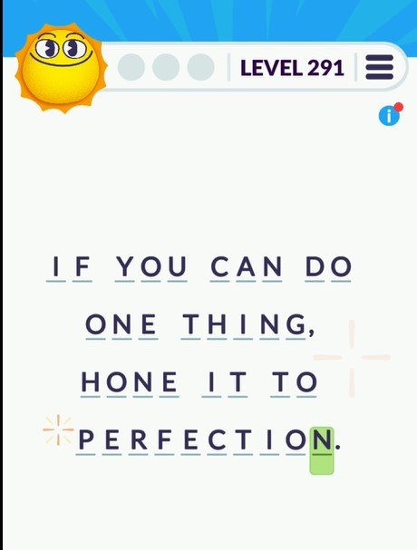 Cryptogram Tripledot Level 291