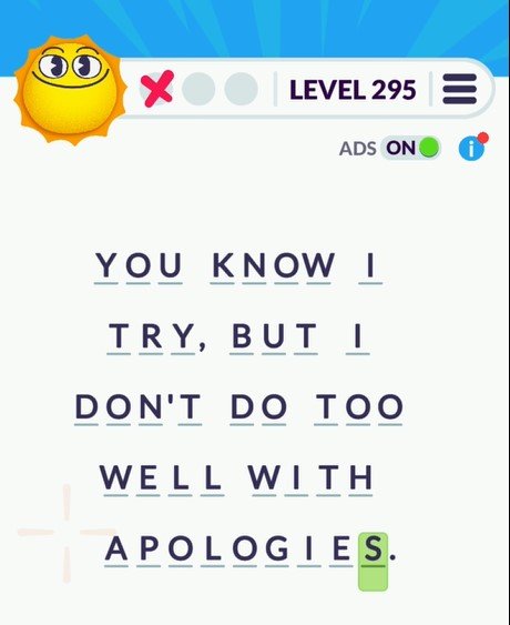 Cryptogram Tripledot Level 295