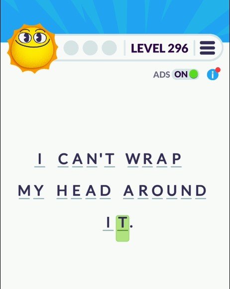Cryptogram Tripledot Level 296