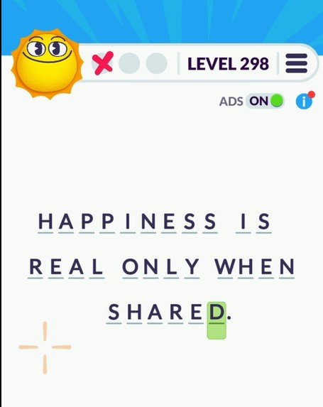 Cryptogram Tripledot Level 299