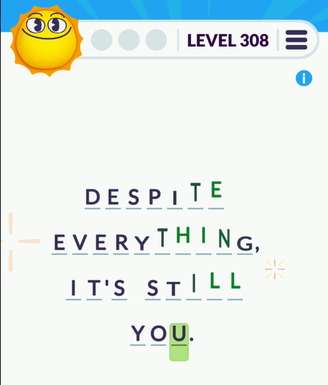Cryptogram Tripledot Level 308