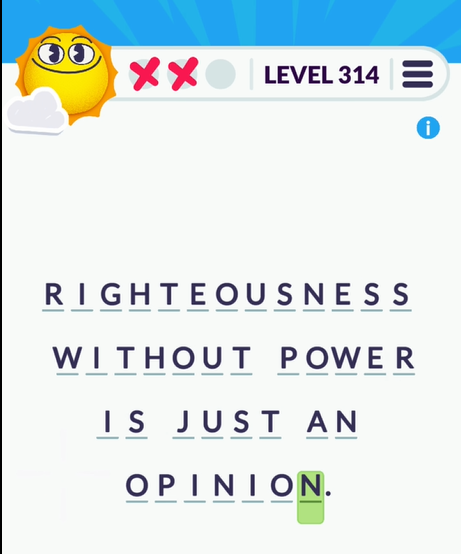 Cryptogram Tripledot Level 314