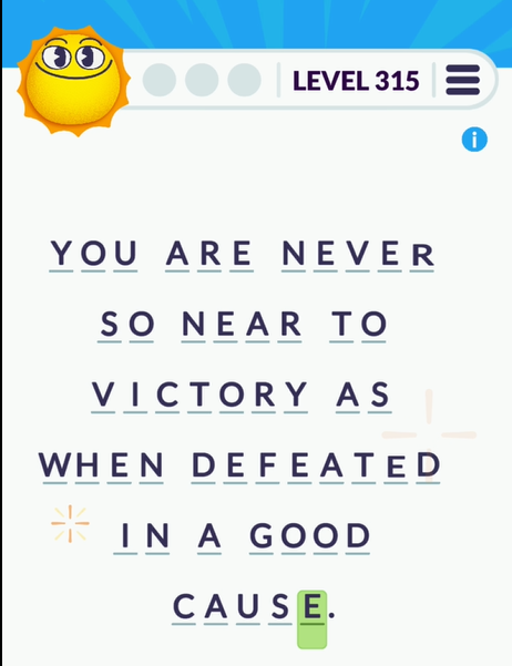 Cryptogram Tripledot Level 315