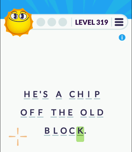 Cryptogram Tripledot Level 319