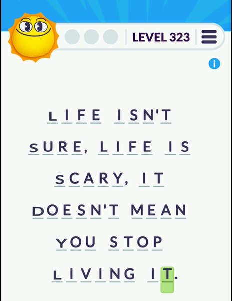 Cryptogram Tripledot Level 323