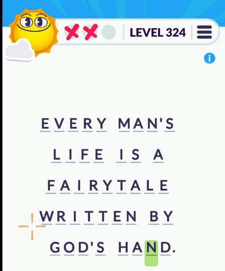 Cryptogram Tripledot Level 324