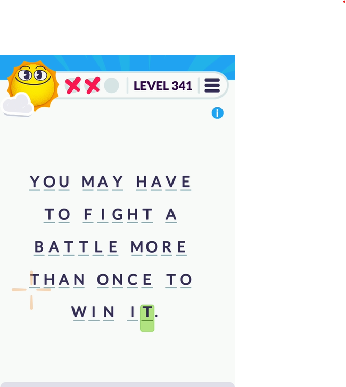 Cryptogram Tripledot Level 341