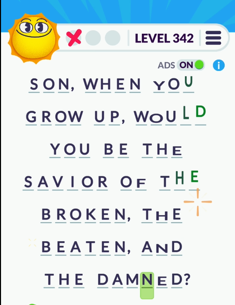 Cryptogram Tripledot Level 342