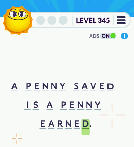 Cryptogram Tripledot Level 345