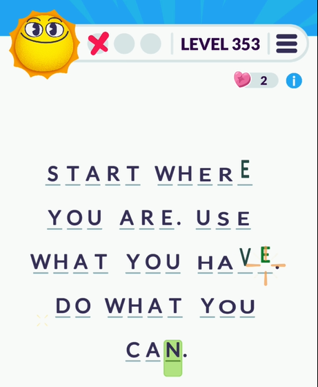 Cryptogram Tripledot Level 353