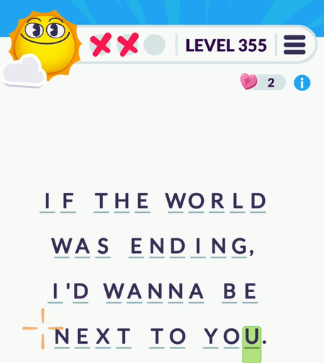 Cryptogram Tripledot Level 355