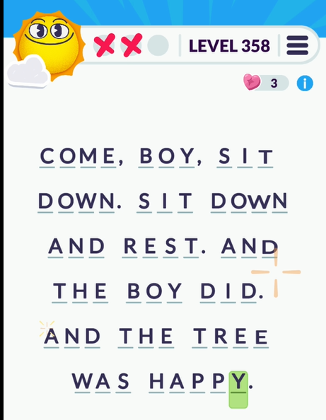 Cryptogram Tripledot Level 358