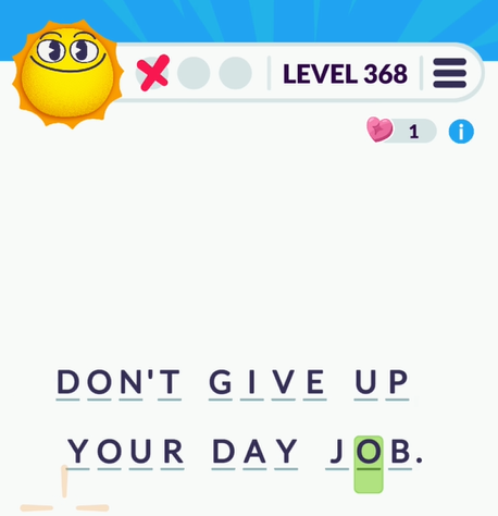 Cryptogram Tripledot Level 368