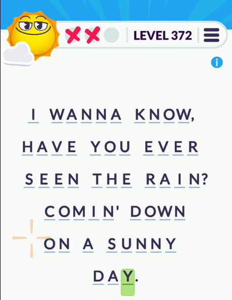 Cryptogram Tripledot Level 372