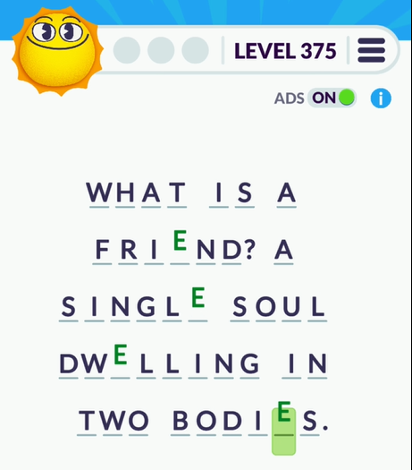 Cryptogram Tripledot Level 375
