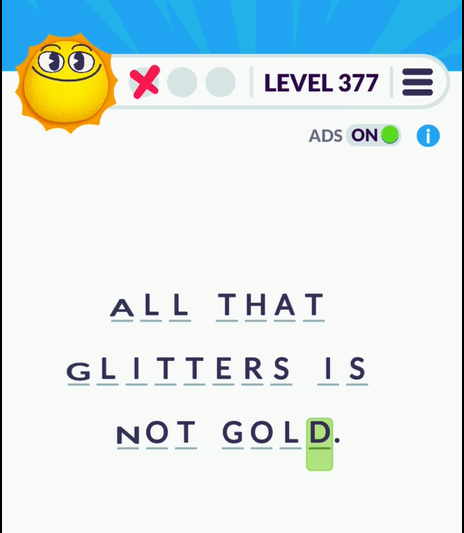 Cryptogram Tripledot Level 377