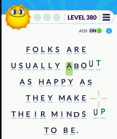 Cryptogram Tripledot Level 380