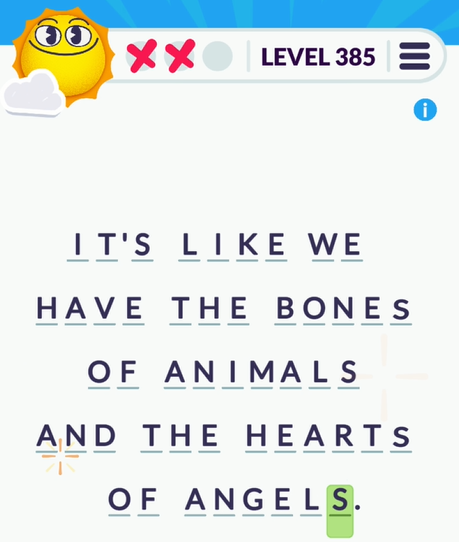 Cryptogram Tripledot Level 385