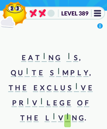 Cryptogram Tripledot Level 389
