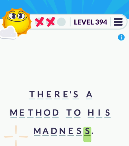 Cryptogram Tripledot Level 394