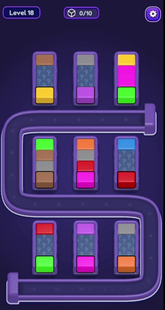 Loop Sort Level 18